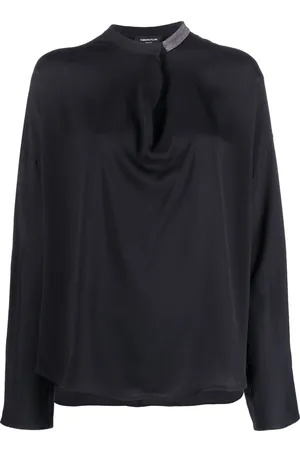 Fabiana Filippi Bluse mit Kristallen