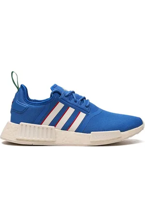 adidas NMD_R1 Red Royal Blue Off White Sneakers