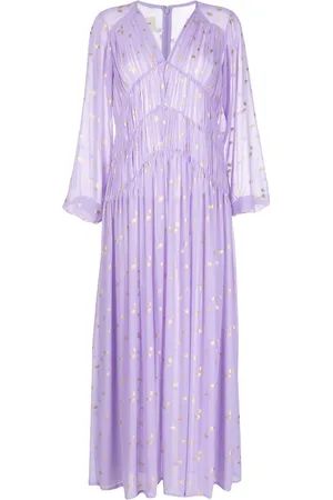 Bambah Langes Kleid mit Punkten