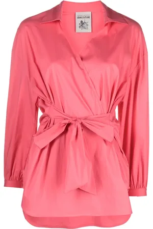 SEMICOUTURE Bluse mit Gürtel