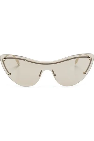 Alexander McQueen Cat-Eye-Sonnenbrille mit spitzen Nieten