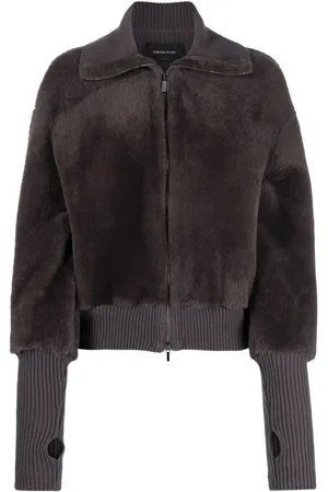 Fabiana Filippi Jacke mit gestricktem Einsatz