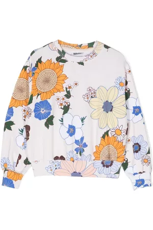 Molo Mädchen Shirts - Maxime floral-print sweatshirt
