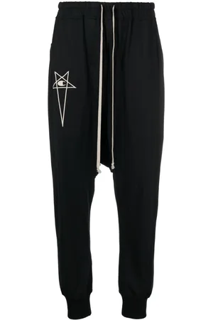 Rick Owens Jogginghose mit Logo-Stickerei