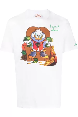 MC2 SAINT BARTH Herren Shirts - Graphic-print cotton T-shirt