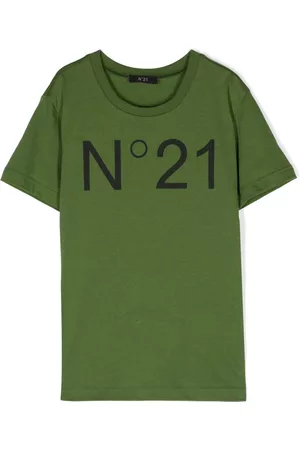 Nº21 Jungen Shirts - Logo print T-shirt