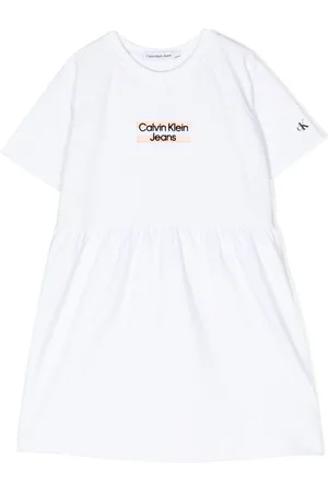 Calvin Klein Kleid mit Logo-Stickerei