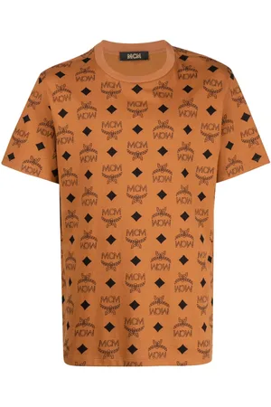 MCM T-Shirt mit Monogramm-Print