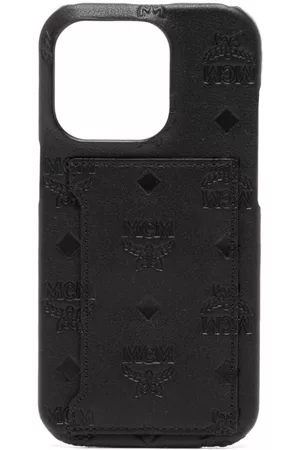 MCM Handy - IPhone 14 Pro leather case