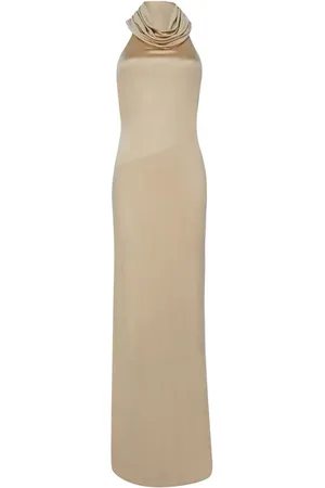 RTA Drapiertes Maxikleid