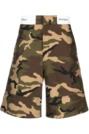 Palm Angels Shorts mit Camouflage-Print