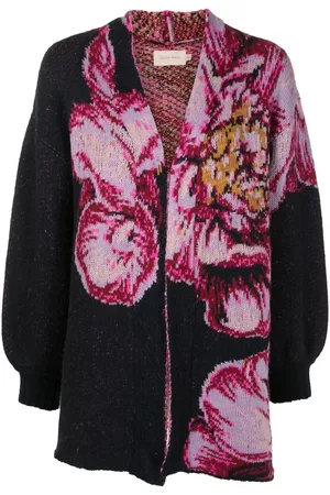 CECILIA PRADO Damen Mäntel - Cloé floral-pattern cardi-coat