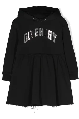 Givenchy Kapuzenkleid mit Logo-Print