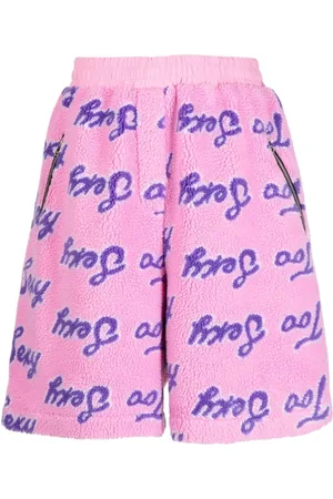 Natasha Zinko Strukturierte Joggingshorts mit Print