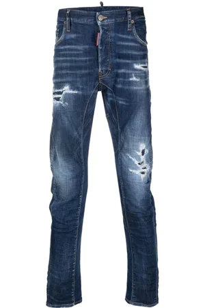 Dsquared2 Slim-Fit-Jeans im Distressed-Look