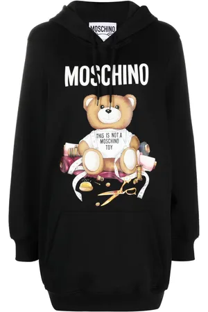 Moschino Kapuzenkleid mit Teddy