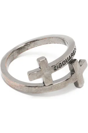 Dsquared2 Ring mit Logo-Gravur