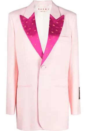 Marni Blazer mit steigendem Revers