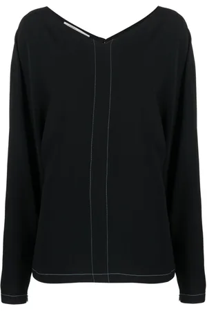 Stella McCartney Bluse mit V-Ausschnitt