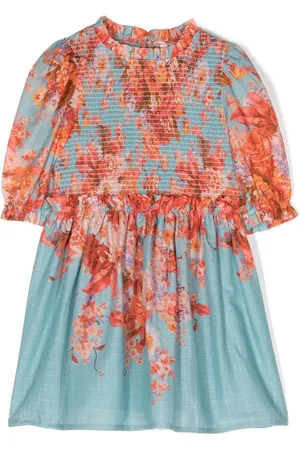 ZIMMERMANN Kleid mit Blumen-Print