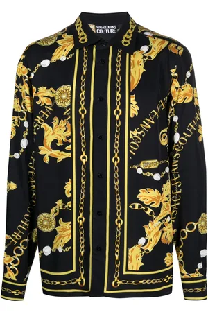 VERSACE Hemd mit Barockmuster