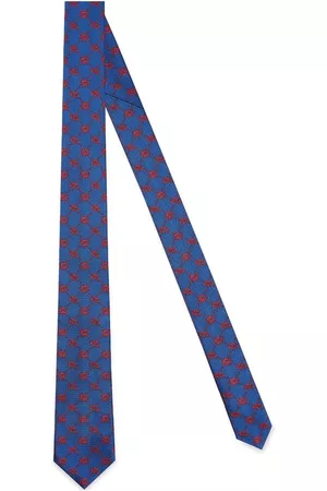 Gucci Krawatten - GG-monogram jacquard silk tie
