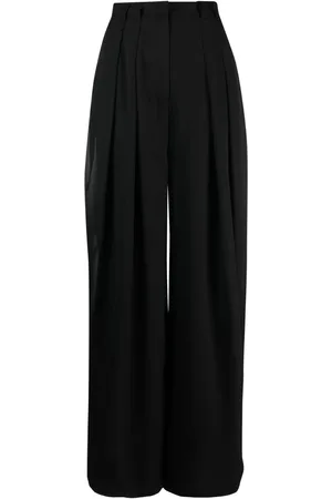 Monot High-Waist-Hose mit weitem Bein