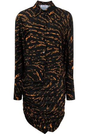 The Attico Kleid mit Muster
