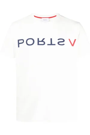 Ports V T-Shirt mit Logo-Print