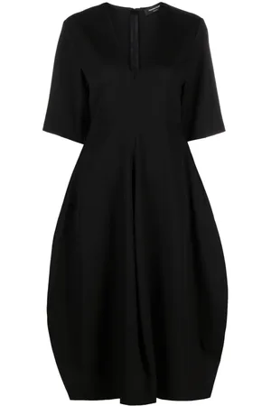 Fabiana Filippi Midikleid mit V-Ausschnitt