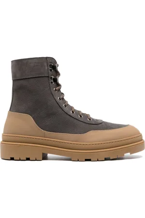 Brunello Cucinelli Klassische Schnürstiefel