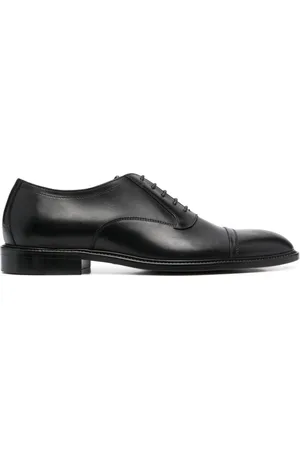 Sergio Rossi Derby-Schuhe mit flachem Blockabsatz