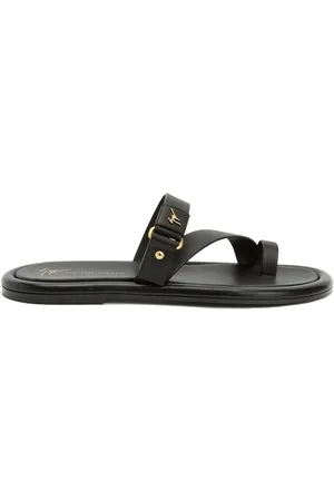 Giuseppe Zanotti Sandalen mit Logo-Schild