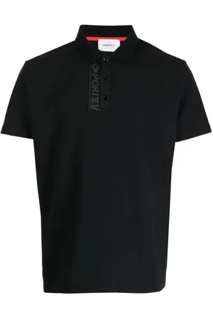 Ports V Poloshirt mit Logo-Streifen