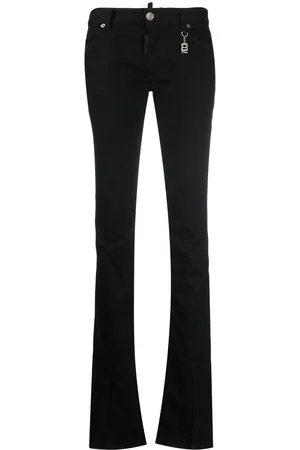 Dsquared2 Ausgestellte Jeans mit Schlitz
