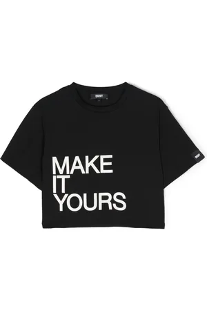 DKNY T-Shirt mit Slogan-Print