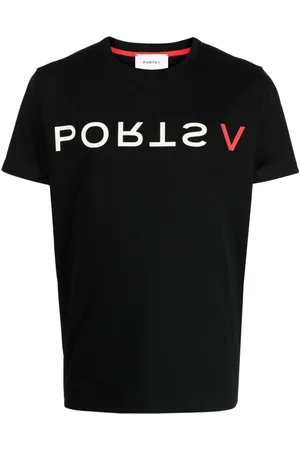 Ports V T-Shirt mit Logo-Print