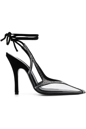 The Attico Pumps mit Kristallen 100mm