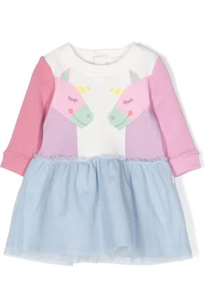 Stella McCartney Kleid mit Einhorn-Print