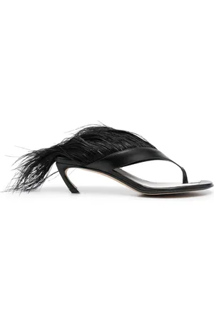 Lanvin Feather Swing 65 Sandalen