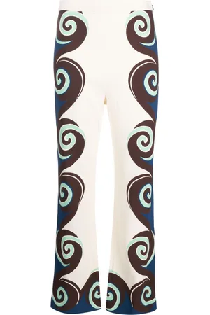 La DoubleJ Hose mit geometrischem Print