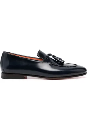santoni Loafer mit Quasten