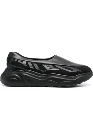 Phileo Slip-On-Sneakers mit Logo-Print
