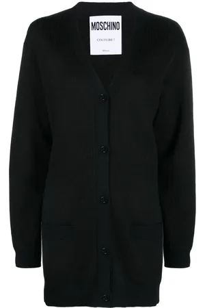 Moschino Cardigan mit V-Ausschnitt