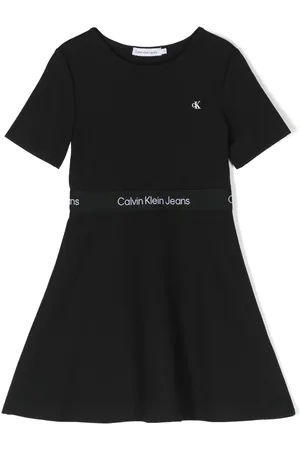 Calvin Klein Kleid mit Logo-Stickerei