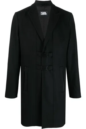 Karl Lagerfeld Mantel mit steigendem Revers