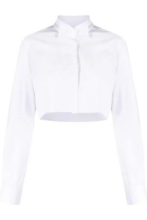 ALMAZ Cropped-Hemd mit klassischem Kragen