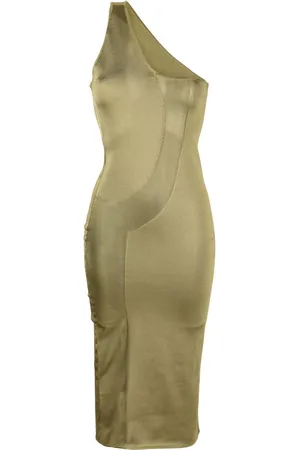 GAUGE81 Semi-transparentes Kleid