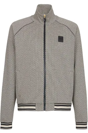 Balmain Jacke mit Monogramm-Print