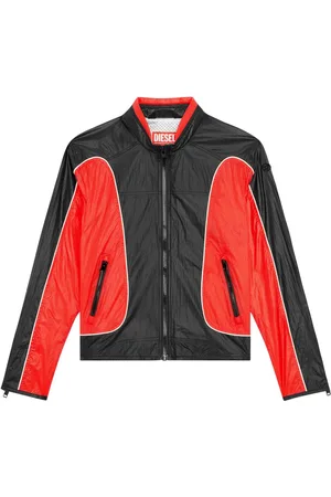 Diesel J-Blinkid-A Bomberjacke in Colour-Block-Optik